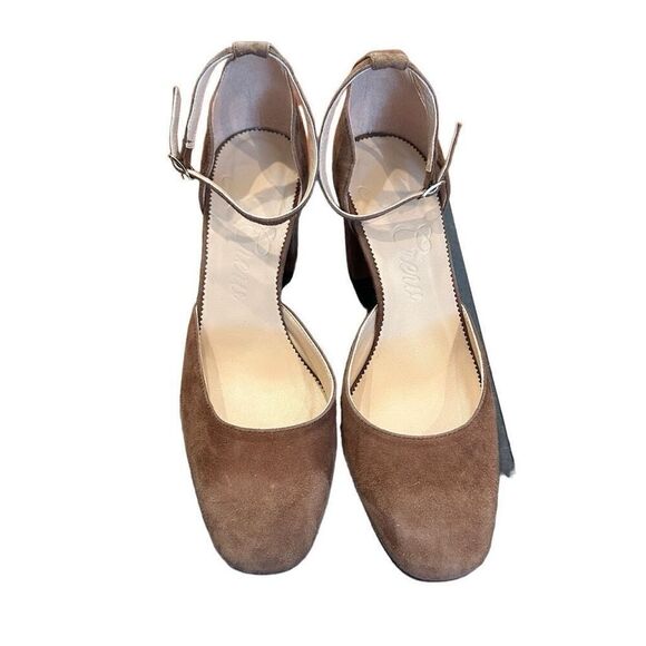 NWB J. Crew brown suede pumps - Picture 1 of 6